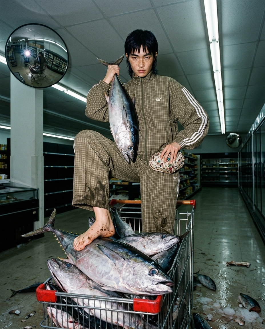 K1AN digital fashion model - community campaign work