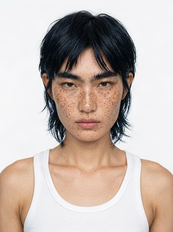 K1AN - digital fashion model represented by ANTI